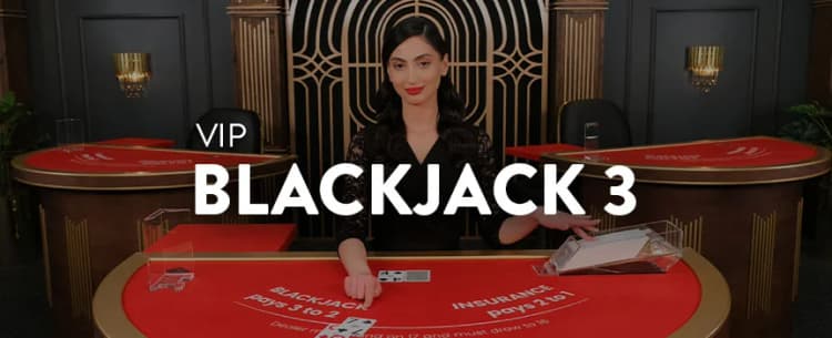 VIP Blackjack table 3