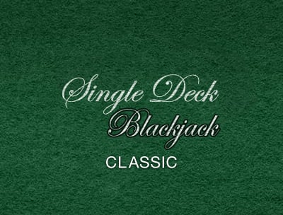 Classic Single Deck Blackjack